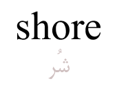 shore